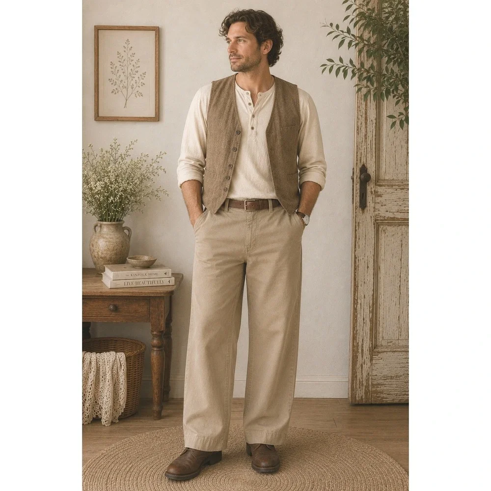 Polo Ralph Lauren Chino Pant Mens 40 Tan Prospect Plain Front Classic Fit NEW